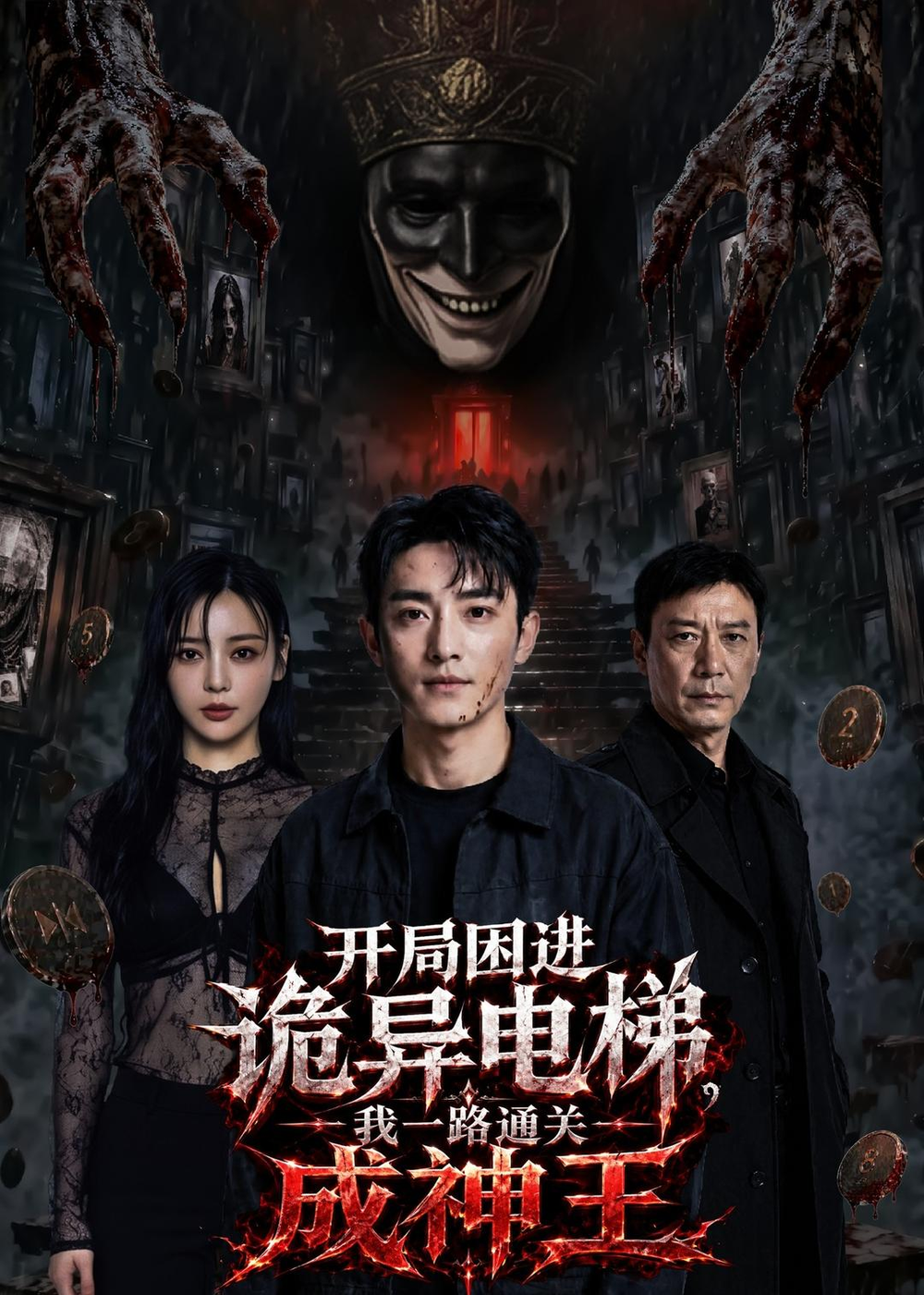 开局困进诡异电梯我杀回关成神王封面图