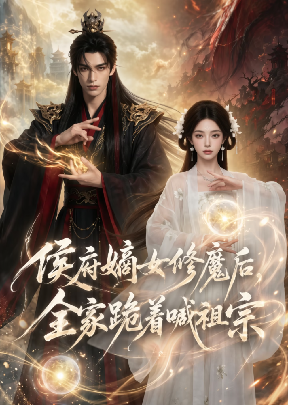 侯府嫡女修魔后全家跪着喊祖宗