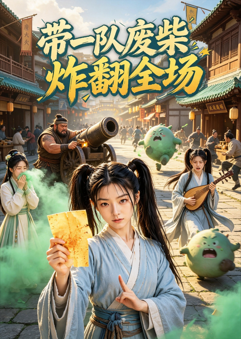 带一队废柴炸翻全场封面图