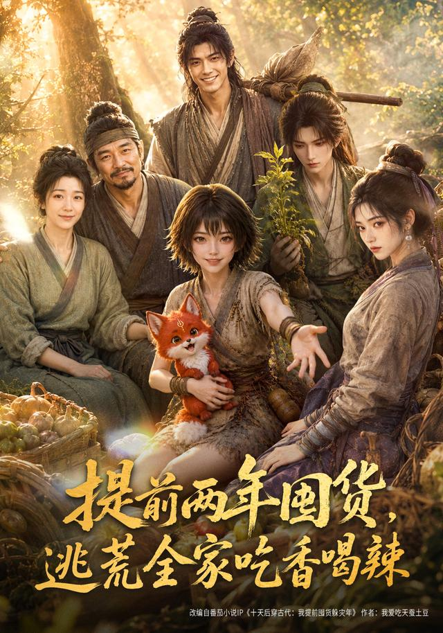 提前两年囤货逃荒全家吃香喝辣封面图