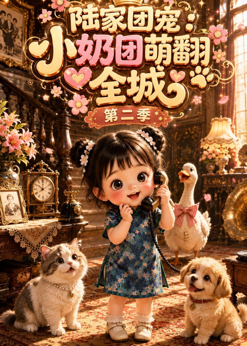 陆家团宠小奶团萌翻全城第二季封面图